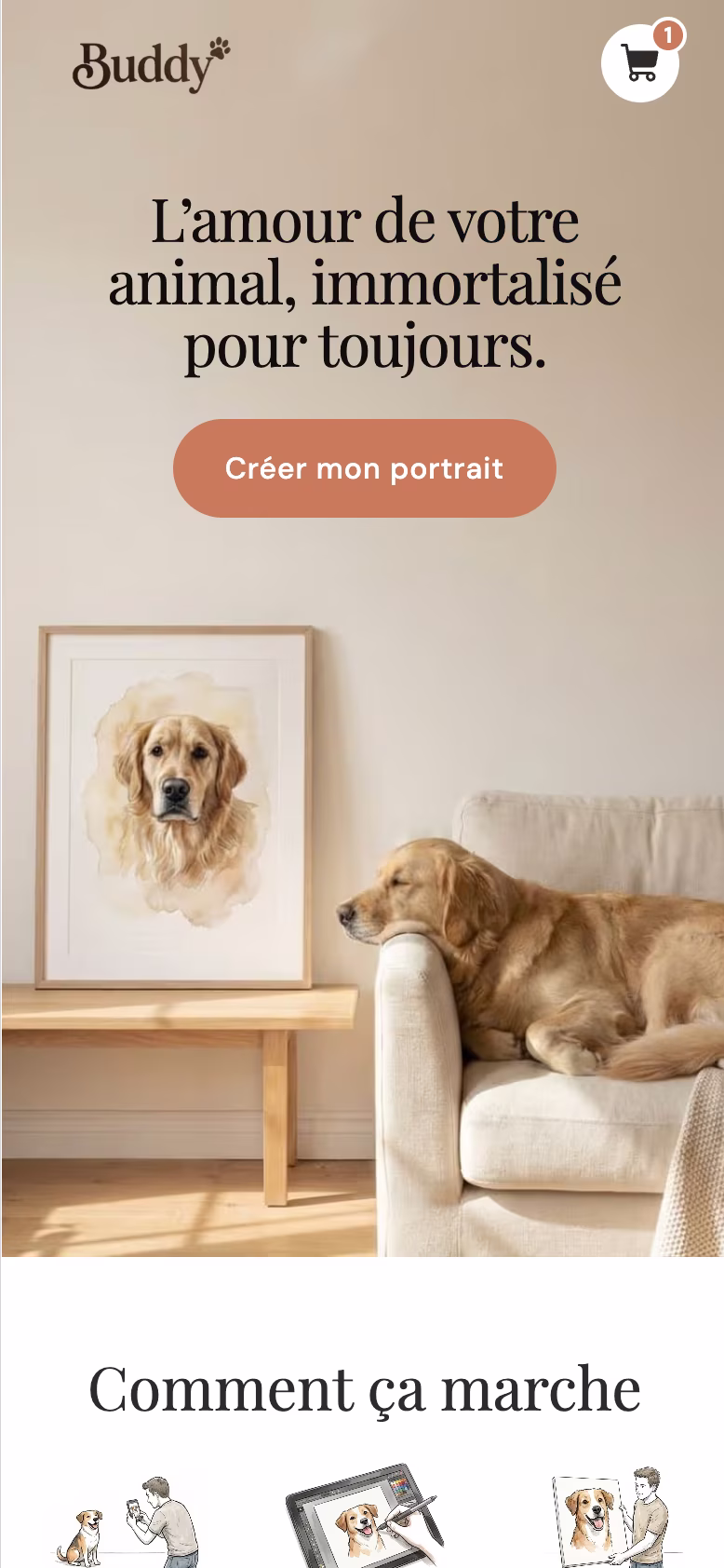 Buddy Painting Product Closeup