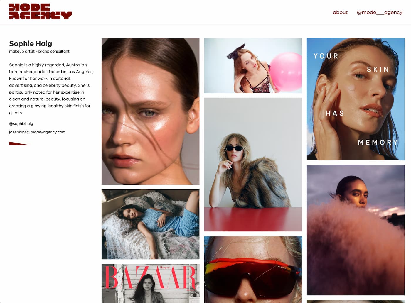 Création de Mode Agency